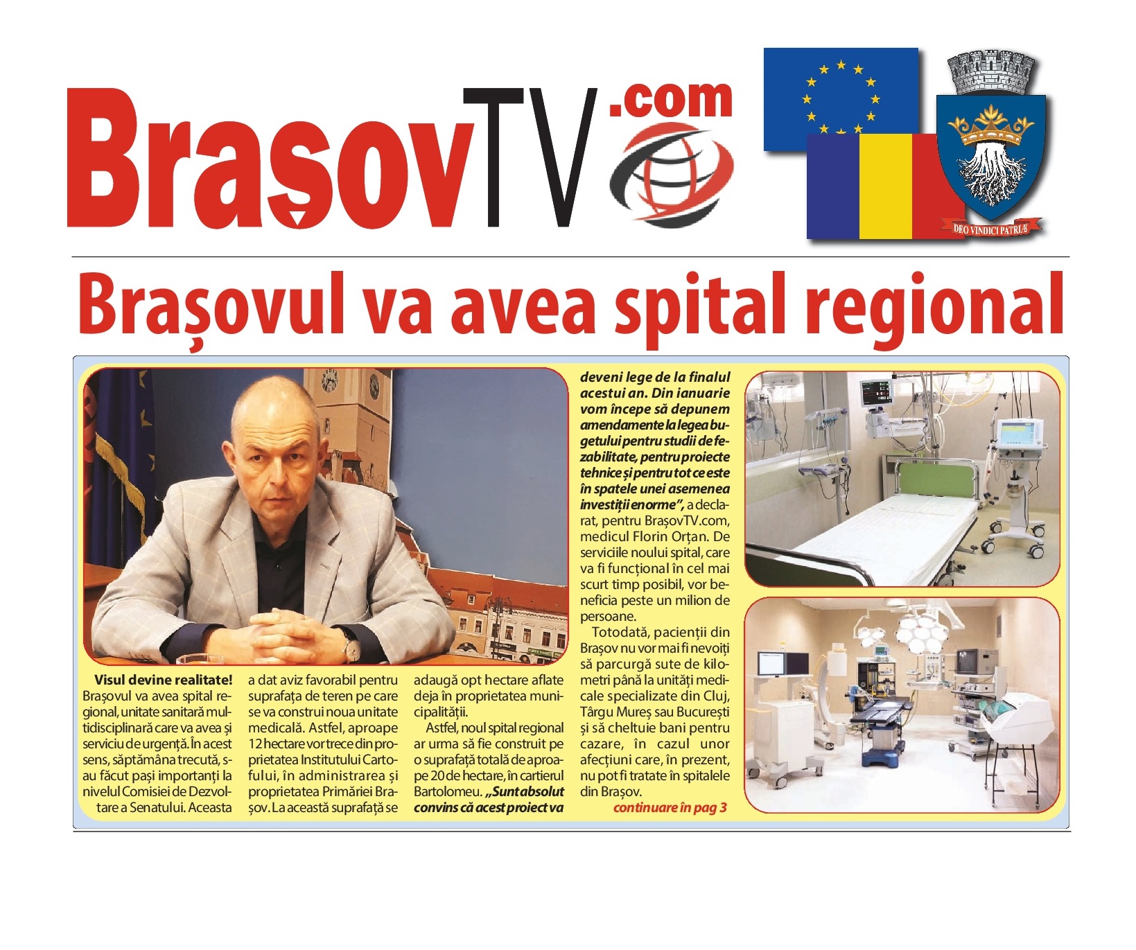 Săptămânalul BrașovTV - nr 61 - 6 - 12 noiembrie 2017