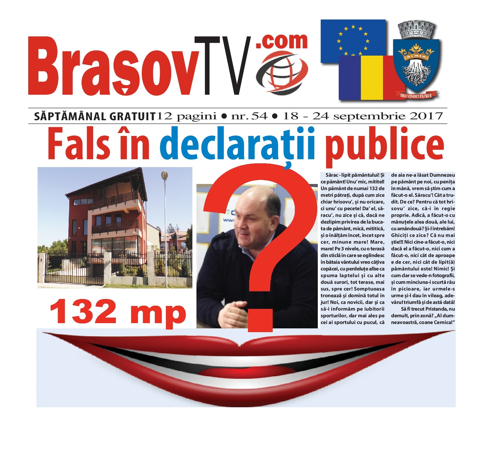 Săptămânalul BrașovTV - nr 54 - 18 - 24 septembrie 2017