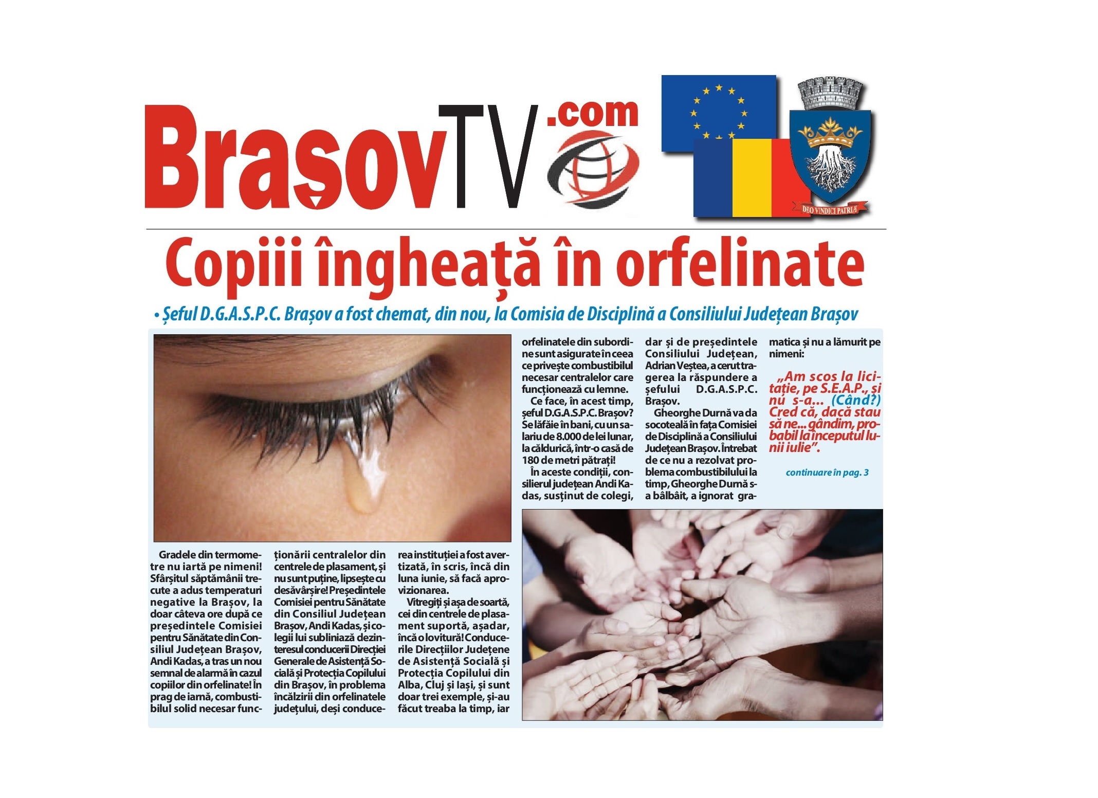 Săptămânalul BrașovTV - nr 56 - 2 - 8 octombrie 2017